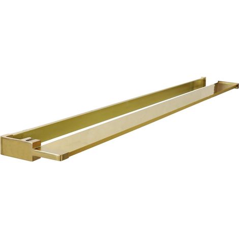 Etagère réglable sur cabine de douche à l'italienne 60-140 cm, or mat (1/4)