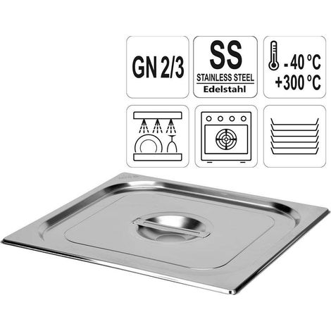 Deckel für GN 2/3 Behälter YG-00377 (1/5)
