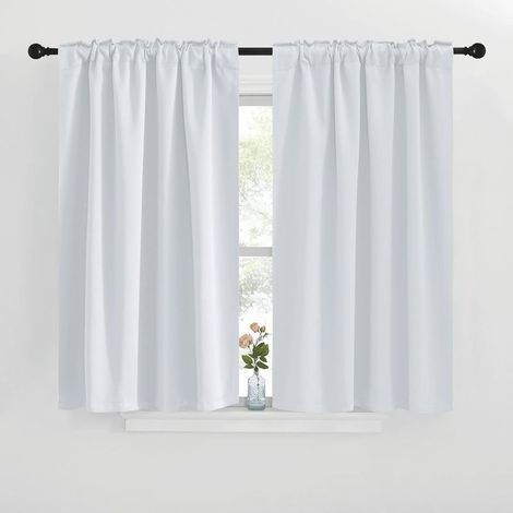 Lot de 2 toiles de rechange pergola rétractable 4,9 x 1,2 m pour pergola de 3 x 3 m polyester protection UV gris foncé (1/5)