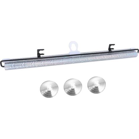 Pare Soleil Voiture Ventouse Store Occultant Chaleur Rayures pour Pare Brise et Vitres Arrière Protection Solaire Extensible Automatique Isolation Thermique Intérieur Auto (1/5)
