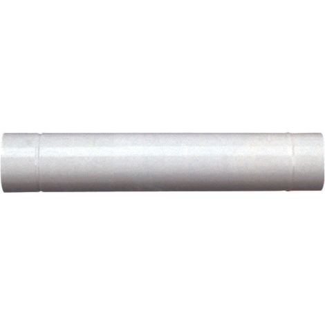 Tubo Porcellanato Per Stufe A Legna Bianco Lucido - ø cm.10x25