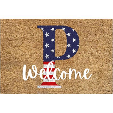 Tapis Poaug en liquidation - Tapis d'entrée drôle et mignon - Tapis de bienvenue - Tapis d'entrée amusant - Tapis d'entrée pour nouvelle maison en solde - Décoration de chambre P (1/5)