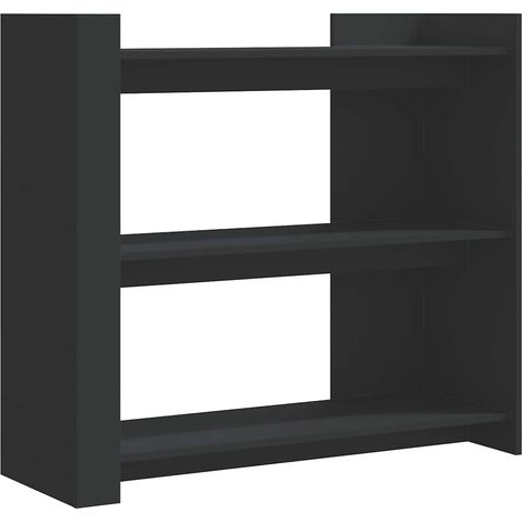 Maison Exclusive - Tavolino Consolle Nero 100x35x90 cm in Legno Multistrato