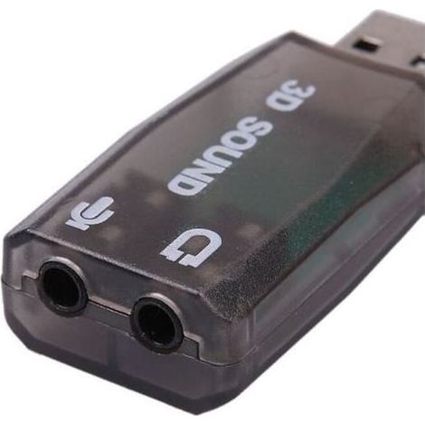 – adaptateur Audio Usb externe, micro, Jack 3.5mm, casque stéréo, carte son 3d, Mini Interface haut-parleur pour [8D05123] (1/3)