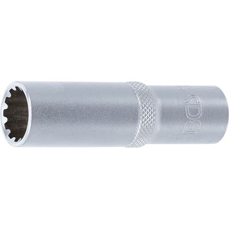 BGS Bussola Gear Lock profondo Attacco quadro 12,5 mm (1/2") SW 15 mm - 10255 (1/3)