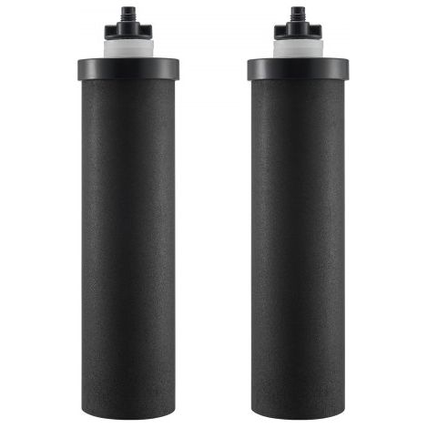 Wasserfilter-Ersatz Reinigungselemente, Aktivkohle-Ersatzfilter 2er-Pack, leicht austauschbarer Wasserfilter, Schwerkraft-Wasserfiltersystem Ersatz, kompatibel mit den meisten Marken (1/5)