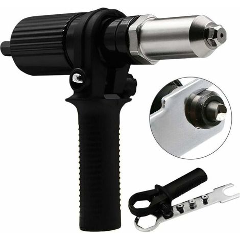 pop insert écrou adaptateur perceuse adaptateur électrique rivet pistolet sans fil rivetage outil (1/4)