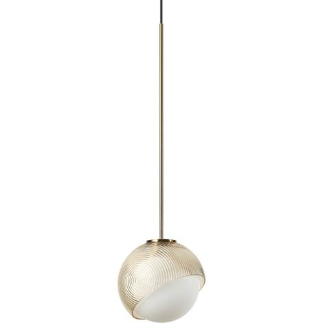 Ideal Lux BLOOM Suspension globe en laiton de 12 cm, 1 x G9 (1/2)