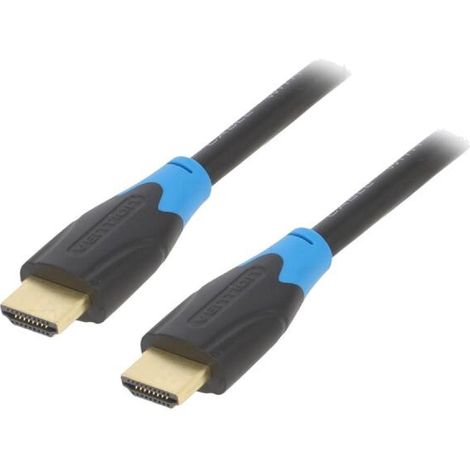 Cable HDMI 2.0 prise male des deux cotes UHD 4K 3D 3m - Noir