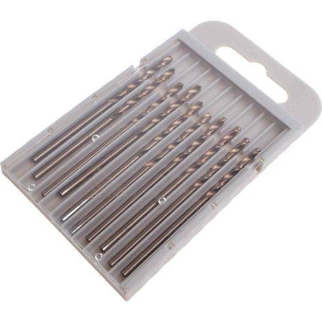 Foret Hss-Co - 2 mm - Pointe En Fourche 135° - Pour Acier Trempé Acier Inoxydable Fonte - Lot De 10 (1/5)