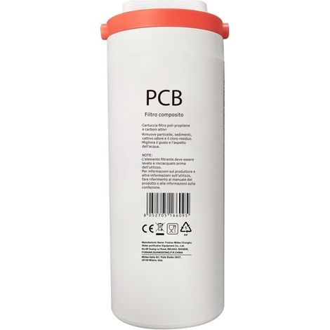 MIDEA Filtro Polipropilene/Carboni Attvi Per Depuratore Cwpj600
