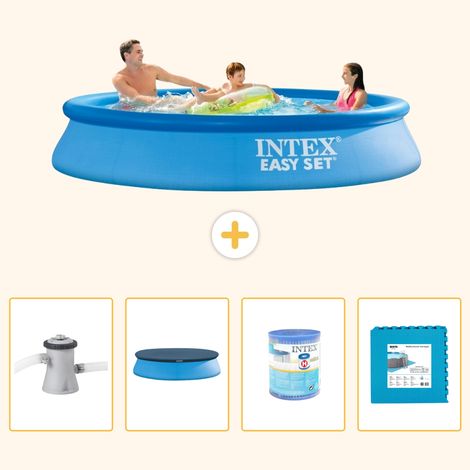 Intex Piscine Easy Set Ronde - 305x61 cm - 5-pièces  S254 (1/5)