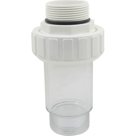 Raccord union joint mixte embout fileté 1-1/2 manchon union pvc pression à visser joint pompe filtre a sable piscine o ring (1/5)