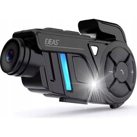 Intercomunicador premium para motocicletas K1 Pro Mesh con Bluetooth, Wi-Fi y cámara 2K.
