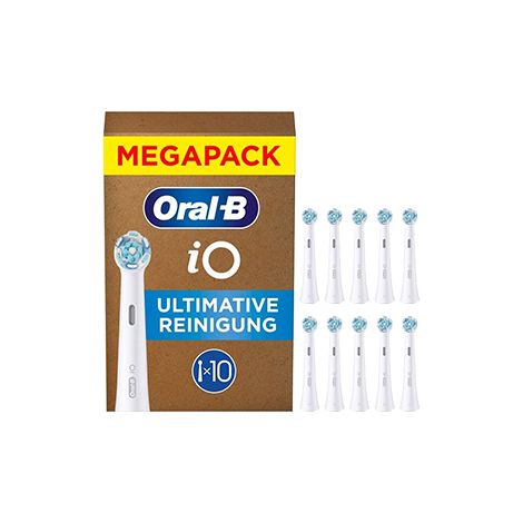 Oral-B iO Ultimative Reinigung Aufsteckbürsten White, 10-Pack