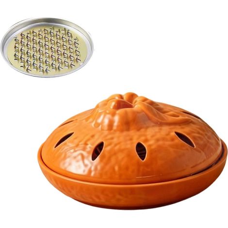 Porte-encens, porte-spirales anti-moustiques, brûleur d'encens décoratif, brûleurs de spirales anti-moustiques pour décoration de table, cadeau unique multicolore (1/4)