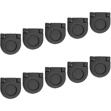 Poignées encastrées de 3,5 cm (1,4 pouce) pour tiroirs, portes coulissantes et armoires (lot de 10) (1/5)