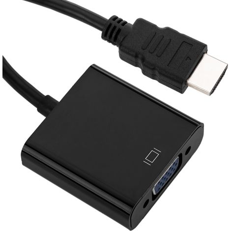 BeMatik - HDMI vers VGA convertisseur de type câble de 10cm (1/5)