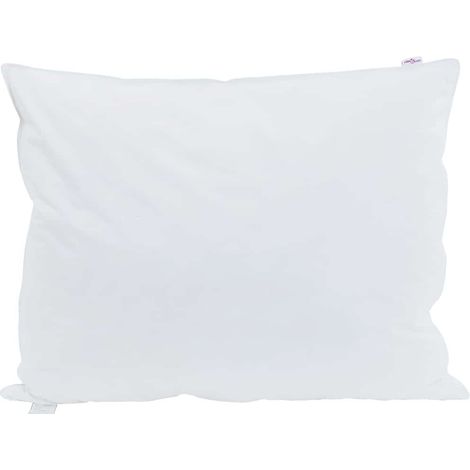 Oreiller avec oreiller 2 pcs Blanc 70 x 90 cm Plume