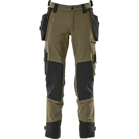 Mascot Hose mit Hängetaschen 17031-311-33 Gr. 76C56 grün (1/4)