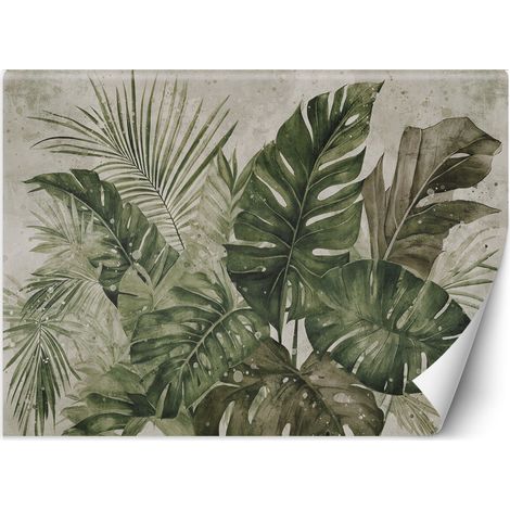 Fototapete Tropische Monstera-Blätter 150x105 cm (1/5)