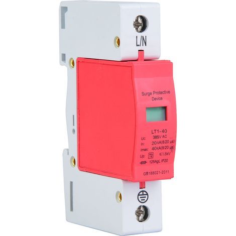 Parafoudre Domestique 40/65/80KA 385VAC, Dispositif de Protection contre les Surtensions Basse Tension (40KA) (1/5)