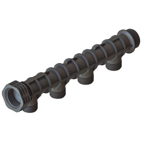Collecteur MS MF3/4(20:27) 4 sorties M1/2(15/21) entraxe de 48mm (1/2)