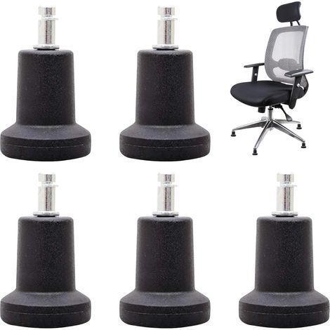 Planeur - Para Sillas De Oficina - 5 Unidades - Compatible Con Patas Fijas Y Ruedas - Uso Doméstico Y Profesional (1/5)