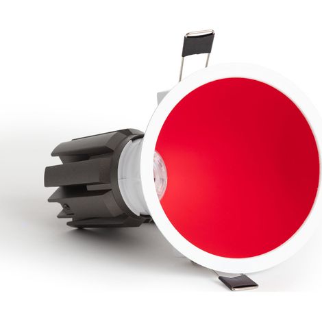 Foco Downlight LED 9W / 12W Cónico inclinación 20º Areni Corte Ø 100 mm 4000K Rojo Blanco Neutro 9 W (1/5)