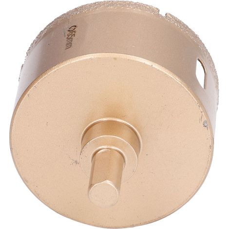 Forets diamantés brasés pour scie cloche, verre, granit, marbre et carrelage, 65 mm (1/5)