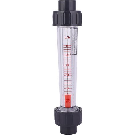 Débitmètre à tube plastique LZB-15(D) - Haute précision 5-50L/H - Résistant aux acides et alcalis (1/5)