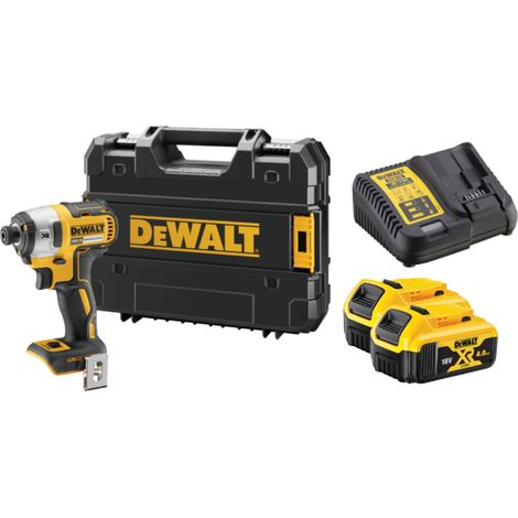 Visseuse à chocs 18V XR 205 Nm (2x4,0 Ah) dans TSTAK - DEWALT DCF887M2 (1/3)