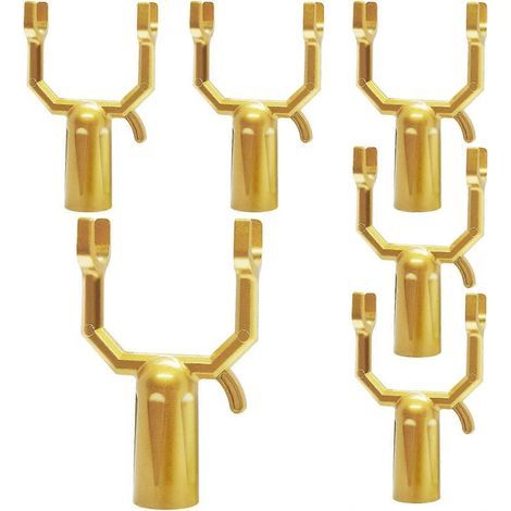 Kit de 6 supports métalliques pour branches d'arbres, béquilles et tuteurs pour redresser les branches, idéal pour les vignobles, les vergers et les jardins. (1/5)