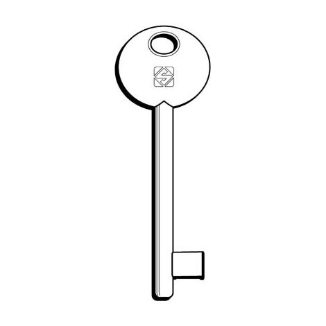 CHIAVE PATENT 6P2D SILCA - OTTONE NICHELATO- 5 pezzi