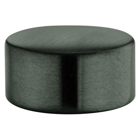 Umstellknopf 64989 hard graphite gebürstet (1/2)