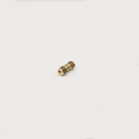 PrimaPlus Brass Compression Coupling 8mm Pack of 10 (1/2)