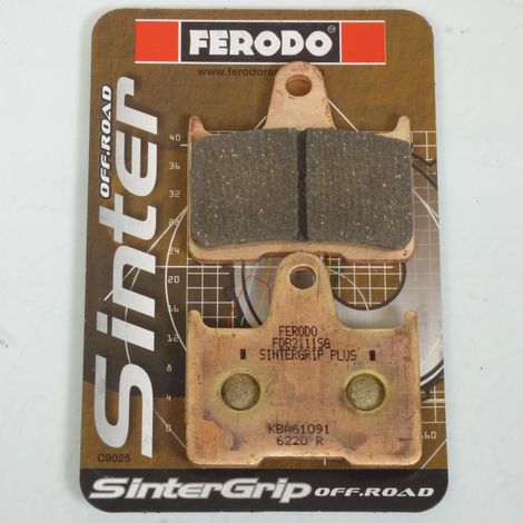 Plaquette de frein Ferodo pour Moto MZ 1000 S 2003 à 2008 AR / (1/2)