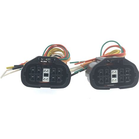 Compatible avec le faisceau de câblage des phares de la Mazda 6, la prise de câblage des phares avant de la Mazda 6, le connecteur de phare et le faisceau de câblage interne des phares -- JB2173-12P