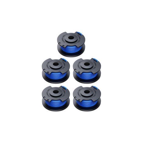Bobine fil nylon bleue Ryobi AC14RL3A – Tête avec capot modèle R5+0 – Idéale pour débroussailleuse et finition des bordures (1/5)