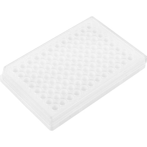 Plaque de culture cellulaire à 96 puits en plastique transparent - Stable, pratique et multifonctionnelle (1/5)