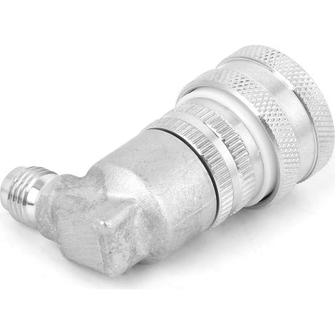 Raccord rapide à bille en acier inoxydable avec raccord de gaz MFL de 1/4 pouce (1/5)