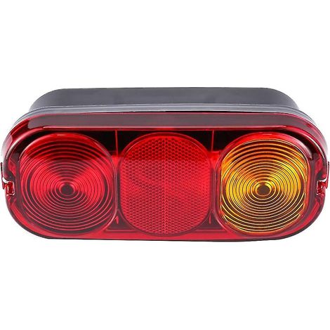 Luz trasera intermitente para excavadoras JCB 2CX, 3CX, 4CX, Project 12 y 21, mayor seguridad para equipos de construcción, alta visibilidad. (1/5)