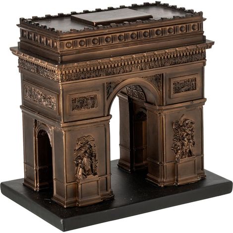 Arc de Triomphe Déco en Résine "Ilse" 23cm Bronze (1/5)