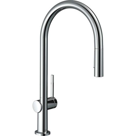 Hansgrohe M54 - Miscelatore da lavello Talis con doccetta estraibile, sBox, cromo 72801000 (1/4)