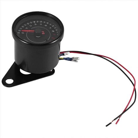 Universeller Motorrad-Tachometer mit IP65 LED-Elektronikanzeige, kompatibel mit allen Motorradtypen, präzise digitale Anzeige, wasserdicht und wetterfest, einfache Installation. (1/5)