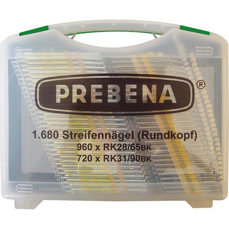Clous à tête ronde Prebena dans étui artisanal RK-BOX (1/3)