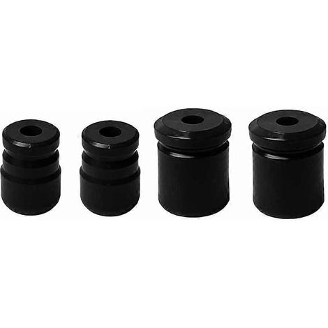 Kit de topes de suspensión 1-1303 y 1-1304, kit de bloques amortiguadores delanteros y traseros para Jeep Wrangler JK 2007-2018 (1/5)