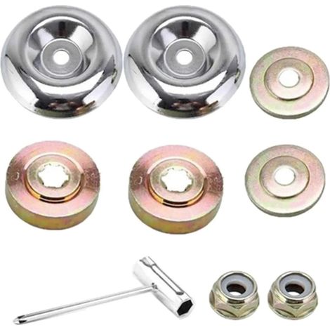 Tête de tondeuse de rechange, adaptateur 9 pièces (1/5)