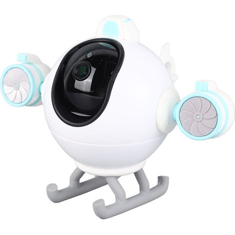 Caméra WiFi sans fil, caméra de surveillance domestique, caméra vidéo 360° rotative, vision nocturne, contrôle via application, pour intérieur et extérieur (1/5)