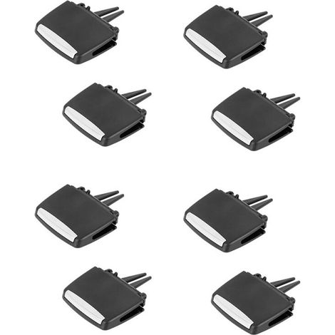 Huit clips de ventilation de climatisation pour X5/X6 et clips de grille d'air frais arrière, adaptés aux X5 E70 2006-2012 et X6 E71.
